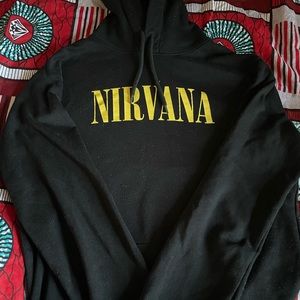 H&M Nirvana Black Hoodie